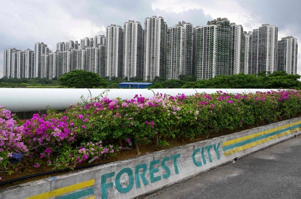 
Forest City khi từng là dự án vốn cho 700.000 cư dân sinh sống
