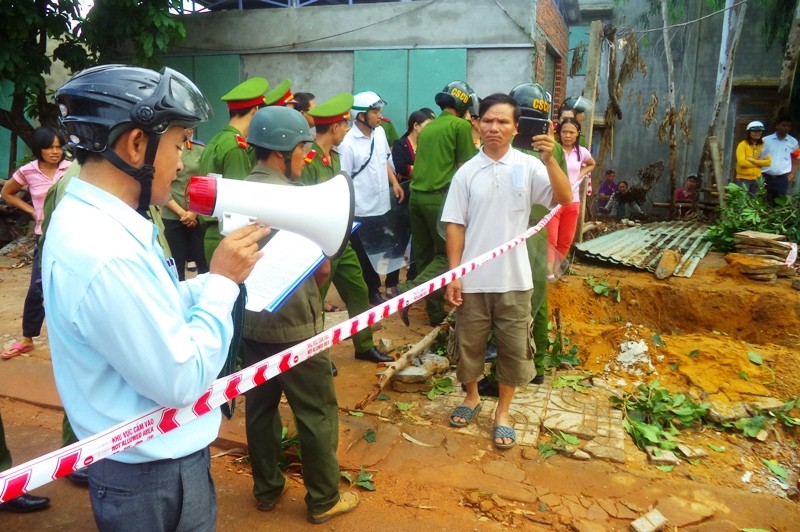 
Đất đã có thông báo thu hồi thì không được mua bán (ảnh minh họa)
