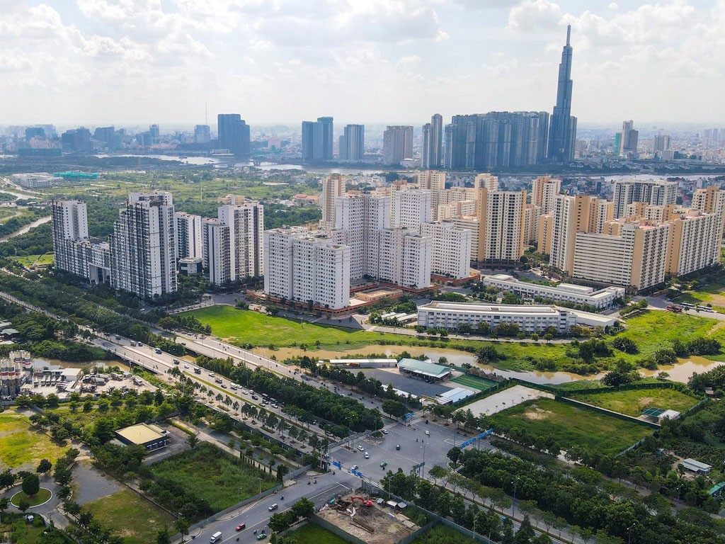 Bất động sản Việt Nam đang thu hút nhiều doanh nghiệp ngoại. Ảnh: Báo Thanh Niên.