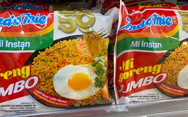 
Mì ăn liền Indomie là "món ăn quốc dân" tại Indonesia
