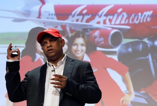 
Ông Tony Fernandes - CEO của AirAsia
