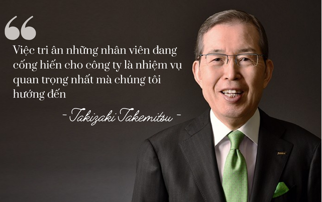 
“Việc tri ân những nhân viên đang cống hiến cho công ty là nhiệm vụ quan trọng nhất mà chúng tôi hướng đến” - tỷ phú&nbsp;Takizaki
