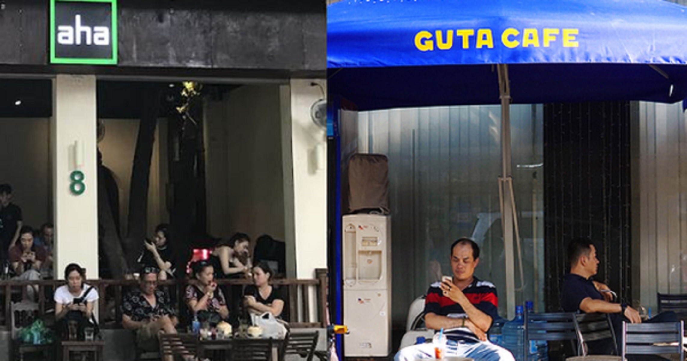 
Aha tại Hà Nội và Guta ở TP. Hồ Chí Minh chính là 2 chuỗi nổi tiếng nhất minh chứng cho sức hút của văn hóa cà phê vỉa hè đối với các thế hệ cư dân thời nay
