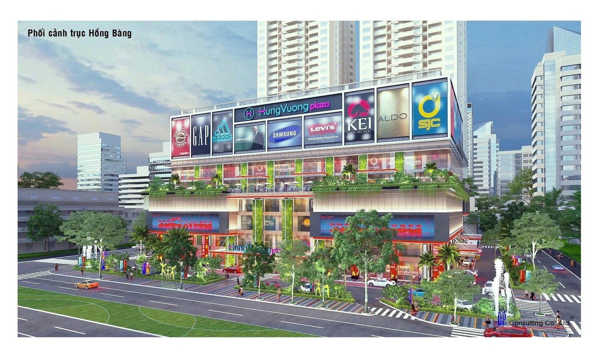 
Phối cảnh Vạn Hạnh Mall thứ hai
