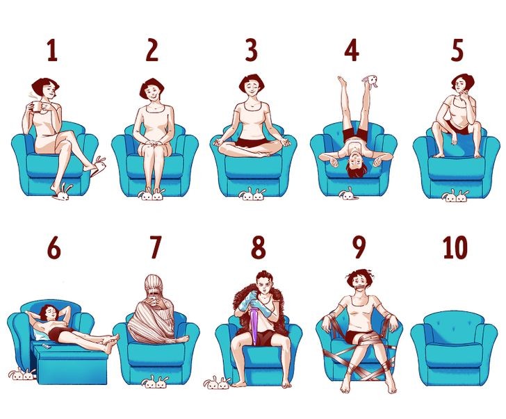 
Bạn thường ngồi theo cách nào?
