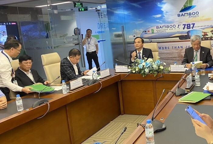 
Ngày 9/5/2023, Đại hội cổ đông bất thường của CTCP Hàng không Tre Việt (Bamboo Airways) đã được tổ chức
