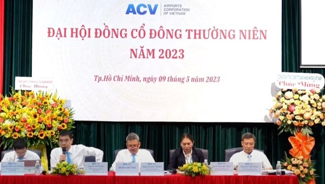 
Sáng 9/5/2023, Tổng Công ty Cảng Hàng không Việt Nam - CTCP (ACV) đã tổ chức thành công ĐHĐCĐ thường niên 2023
