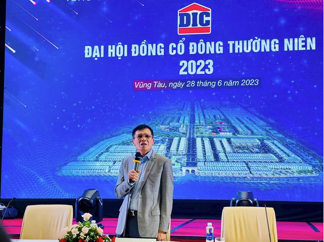 
Chiều 28/6/2023, Tổng CTCP Đầu tư Phát triển Xây dựng (DIC Corp, mã chứng khoán: DIG) đã tổ chức Đại hội đồng cổ đông thường niên 2023 tại Vũng Tàu nhưng không thành công
