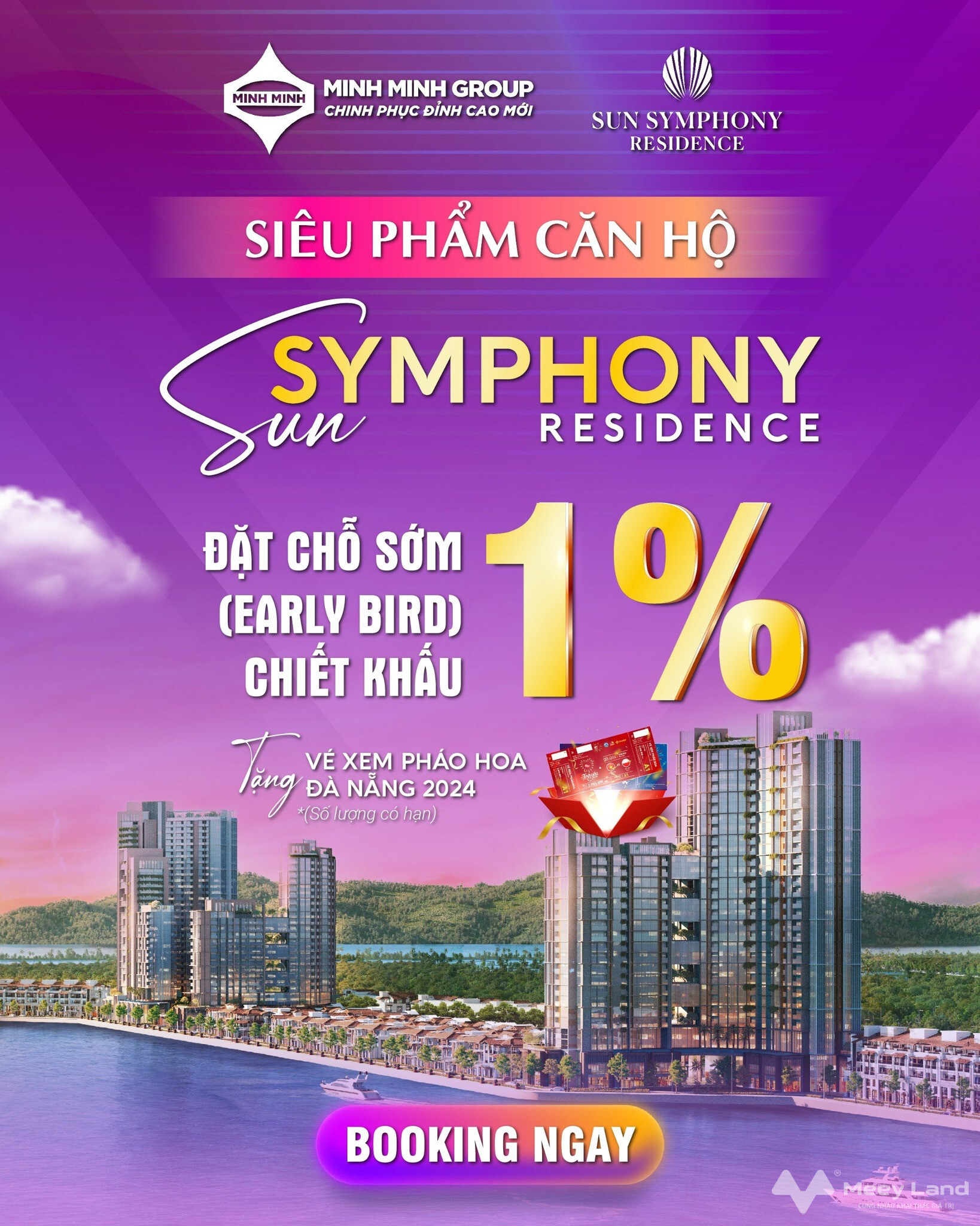Nhận booking Sun Symphony Residence - Toà căn hộ đắt giá sở hữu tầm view ngay khán đài pháo hoa DIFF-02