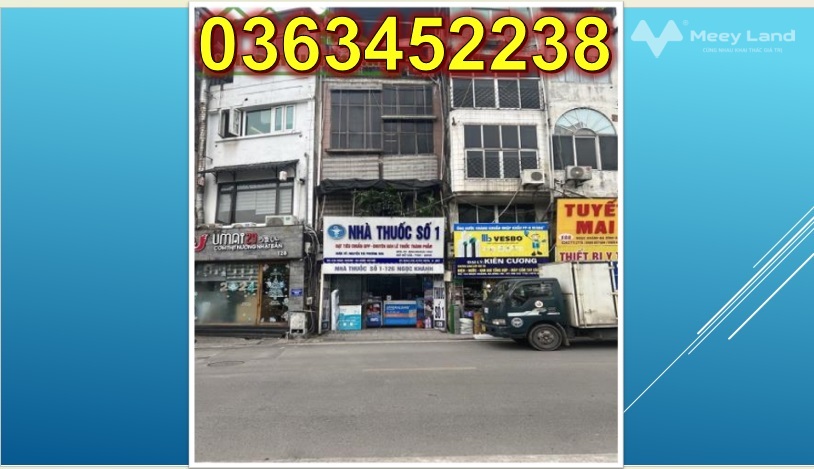 Chính chủ cho thuê nhà/cửa hàng giá hợp lý tại 126 mặt phố Ngọc Khánh, Giảng Võ, Ba Đình