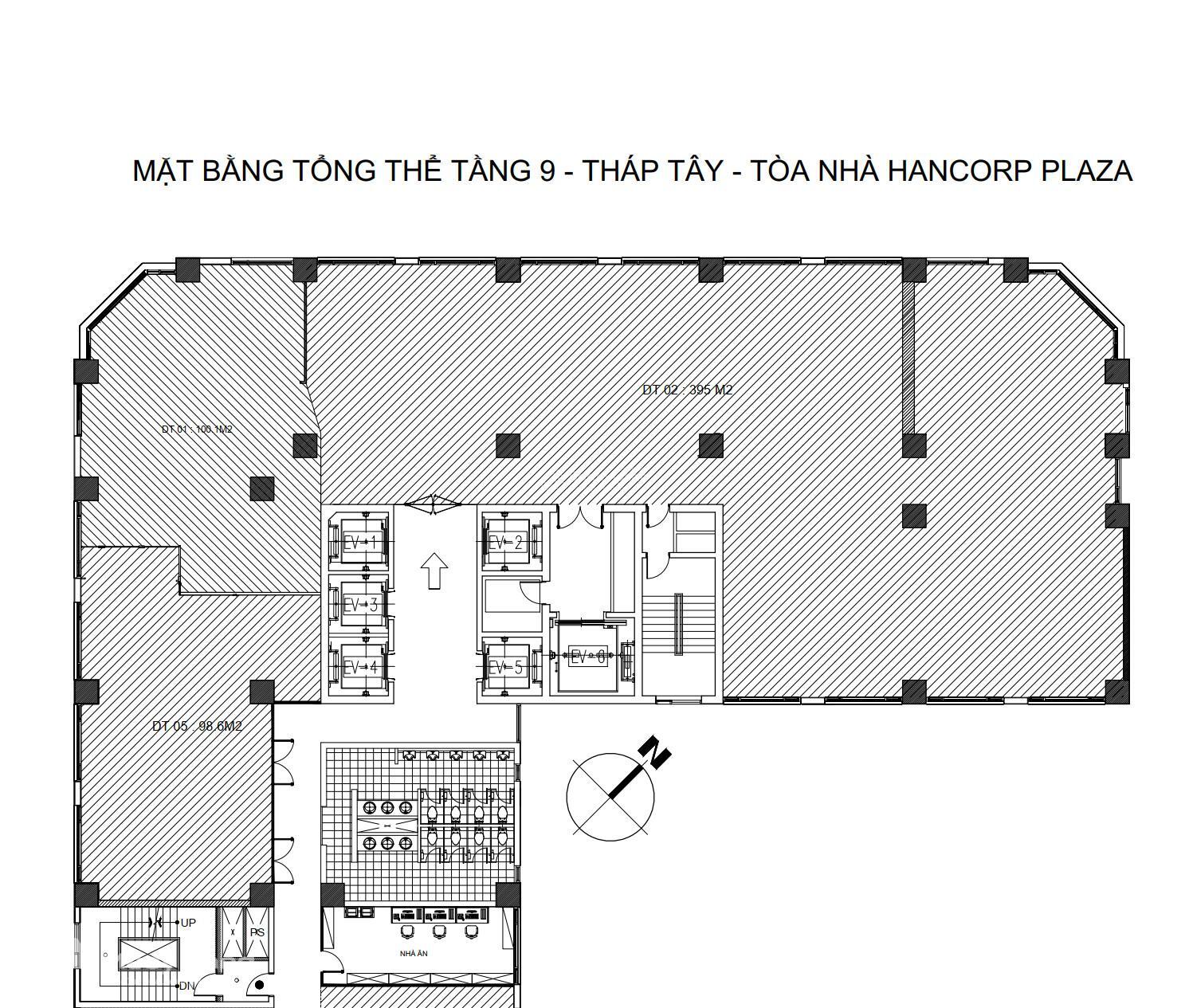 Cho thuê văn phòng tòa Hancorp Plaza tầng 9 – 72 Trần Đăng Ninh, Cầu Giấy-02