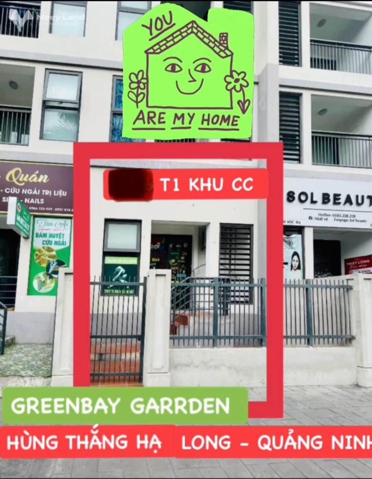 Chính chủ cần bán căn Shop Khối đế Tầng 1 toà chung cư Green Bay Garden 30 tầng, Hùng Thắng, Hạ Long-01