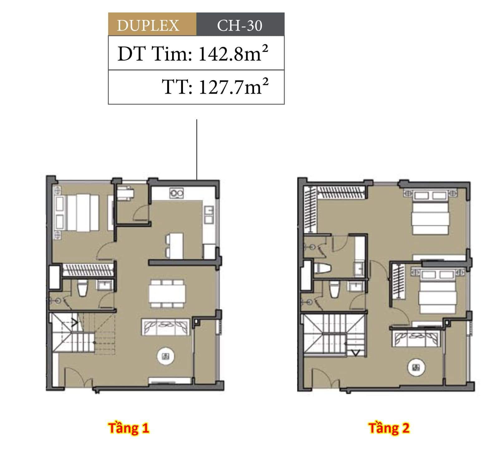 Bán Duplex Masteri West heights 127m2-02