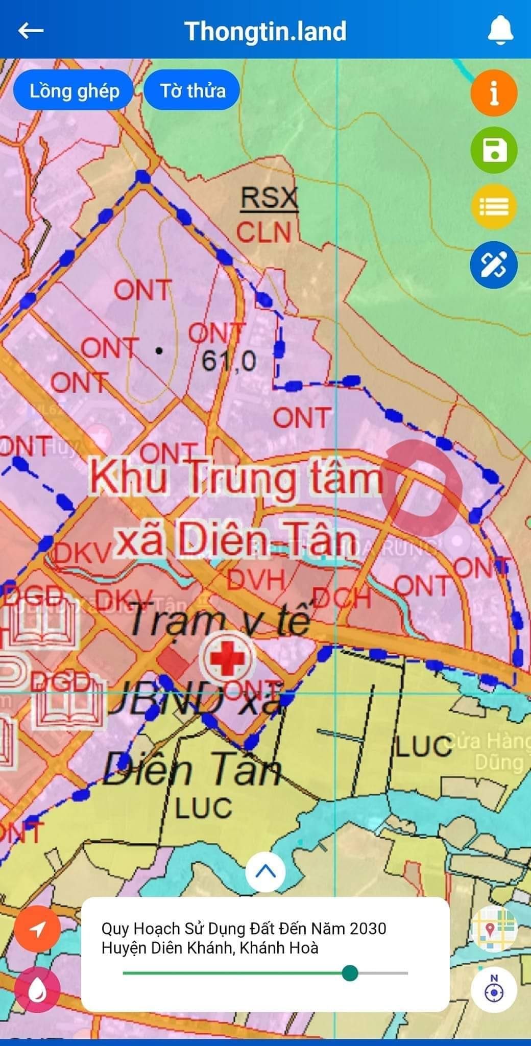 Bán đất thôn Cây Sung - xã Diên Tân - huyện Diên Khánh-03