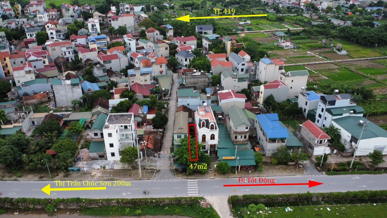 Chính chủ F0 gửi bán lô đất 47m2, chỉ nhỉnh 2.x tỷ (x tí hon), mặt đường Nguyễn Anh Trỗi, vỉa hè rộng mênh-02