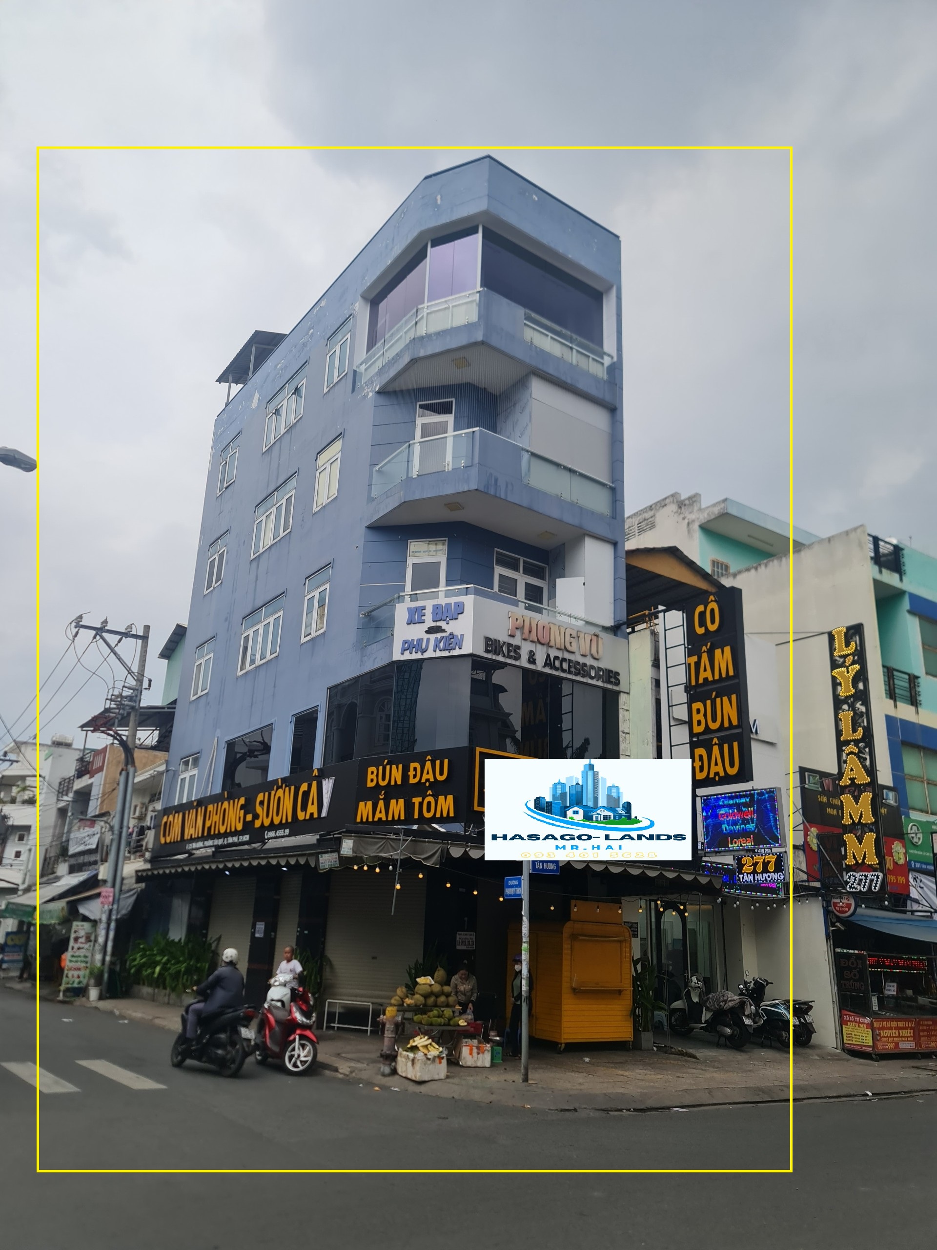 Cho thuê nhà 2 mặt tiền Tân Hương, 90m2, 4 lầu-02