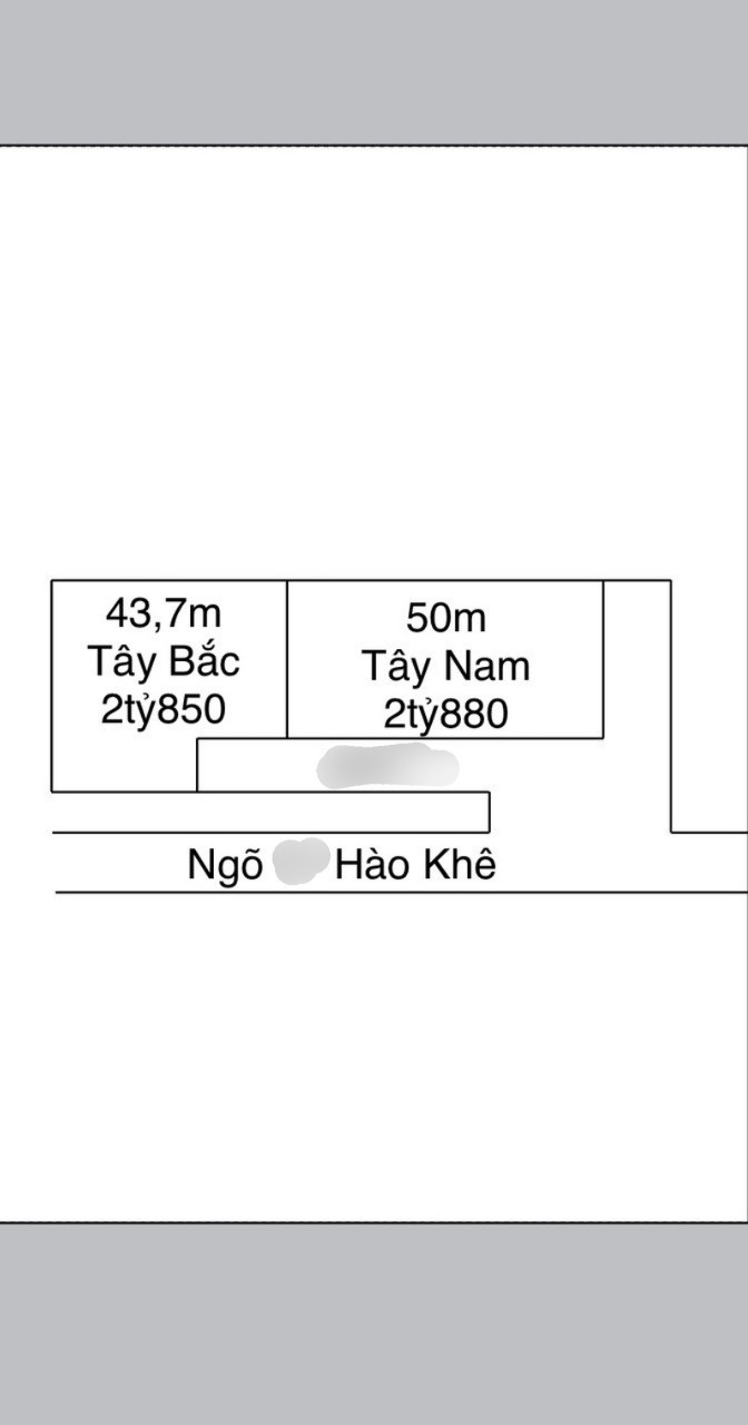 Bán nhà Hào Khê - Quán Nam, 50m2, 3 tầng mới tinh, giá 2,88 tỷ, ngõ thông Lạch Tray-01
