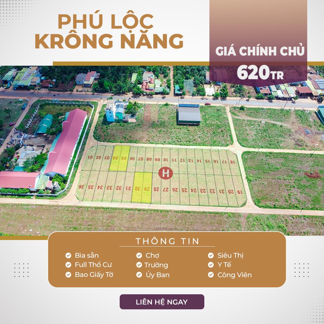 Cặp lô siêu đẹp tại Phú Lộc - Krông Năng ngay trung tâm hành chính mới-02