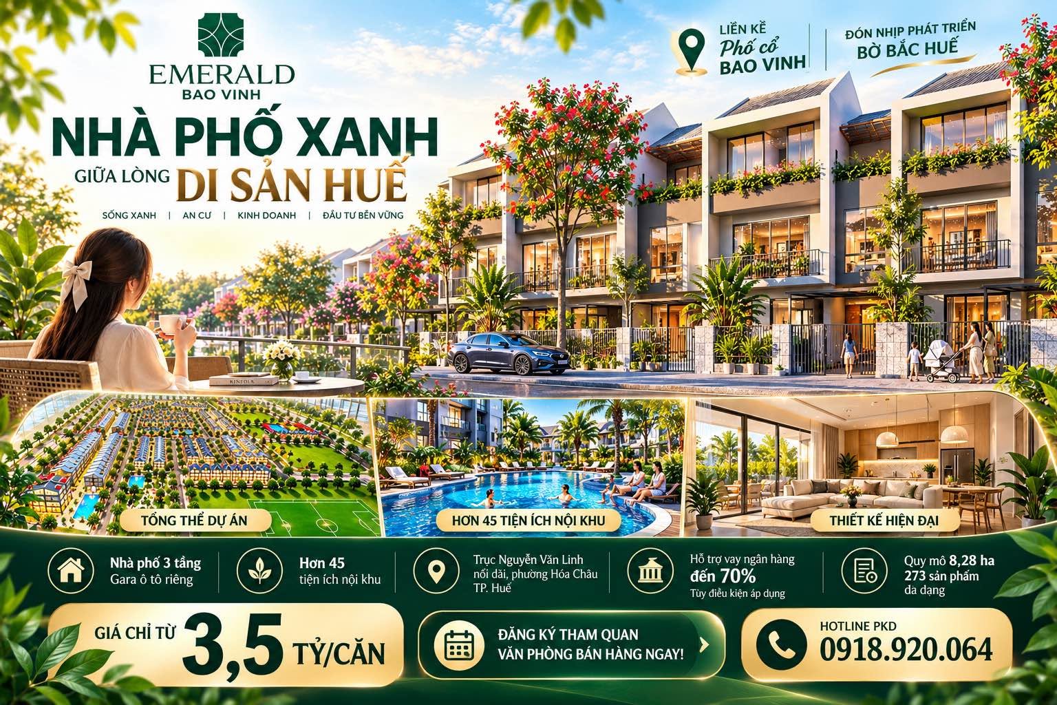 Bán nhà riêng, 5 PN, 106 m², Hương Sơ