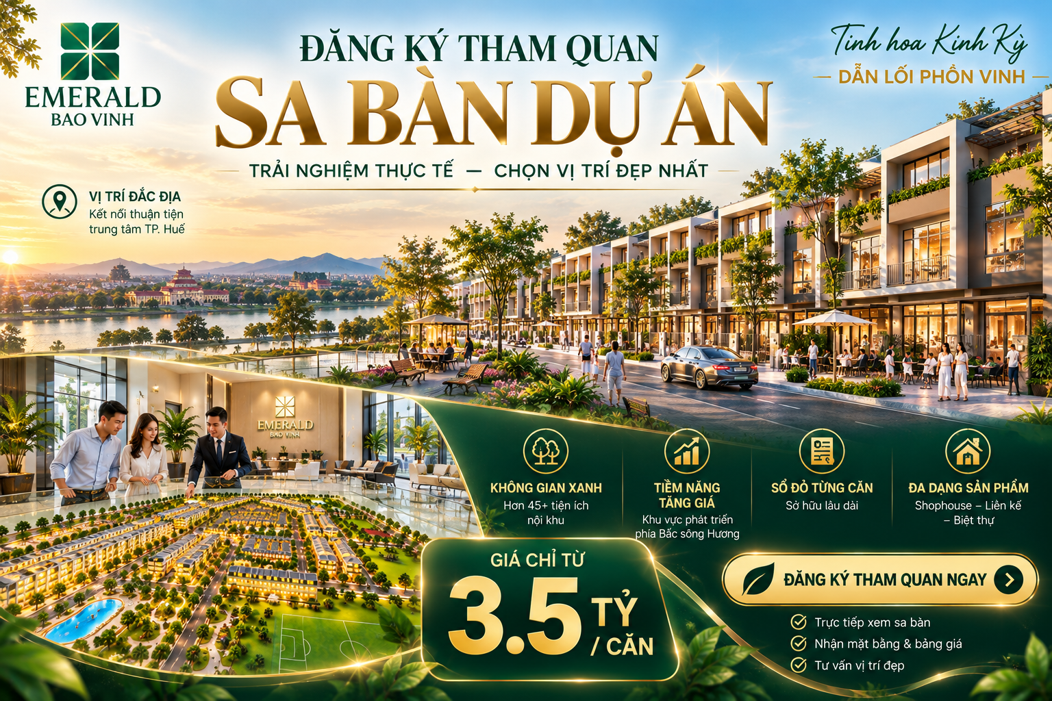 Bán nhà riêng, 4 PN, 106 m², Hương Vinh